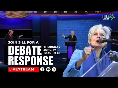Join Jill for a Debate Response