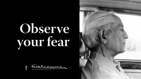 Observe your fear