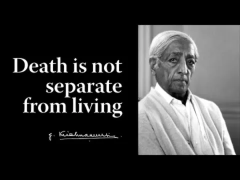 Death is not separate from living