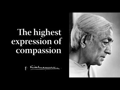 The highest expression of compassion