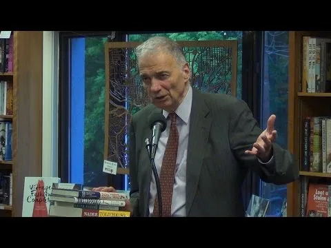 Ralph Nader on his book - Return to Sender