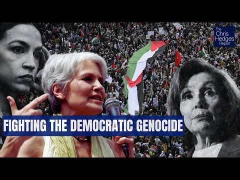 Campaigning Against Genocide w- Dr- Jill Stein Butch Ware