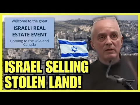 Israel ILLEGALLY Selling Homes In Canada And The US
