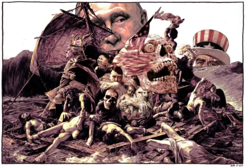 Waltzing Toward Armageddon with the Merchants of Death