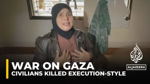 Displaced people - killed point-blank - in Gaza school by Israeli soldiers