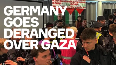 Germany Arrests Jewish Activists, Shuts Down Palestine Congress, Acts Deranged