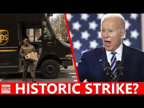 Fired UPS Worker Goes After Biden, Calls for MILITANT Historic Strike