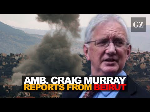 Amb- Craig Murray live from Beiruts war zone